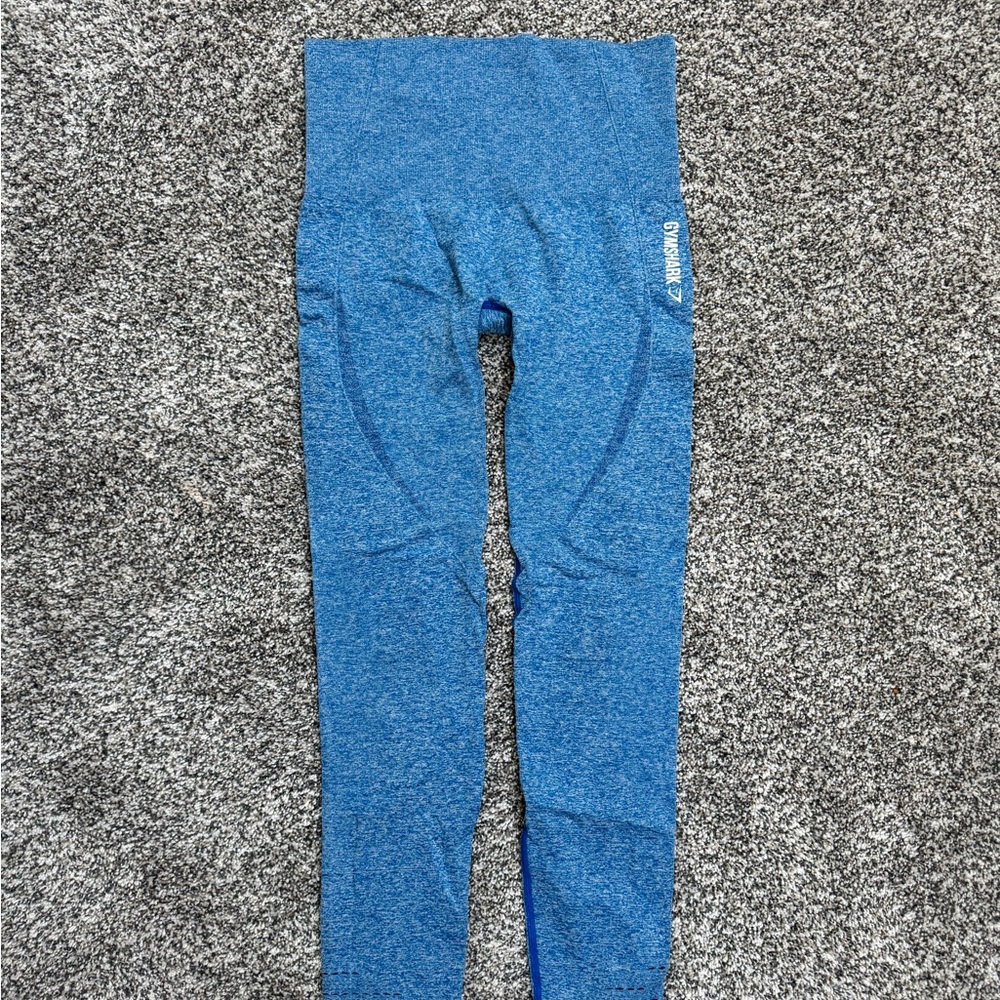 Gymshark High Waisted Seamless Legging - Blueberry Marl